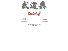 Tablet Screenshot of budostuff.com